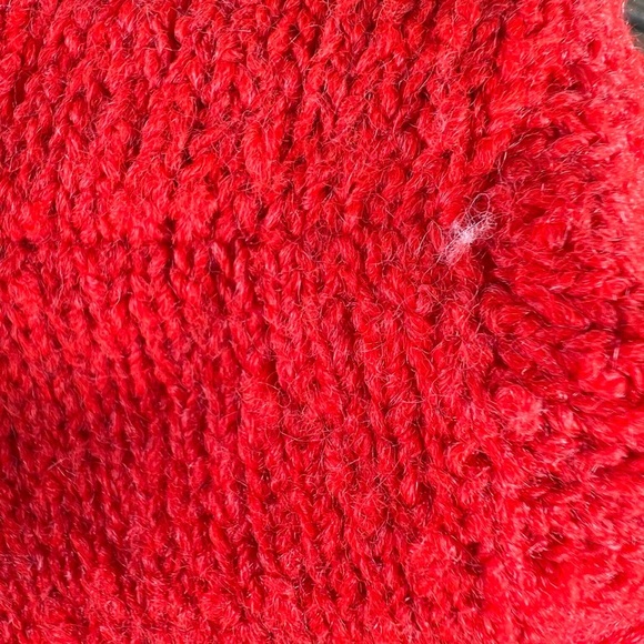 VTG St. John Knits 3-Piece Skirt Suit 60s 70s Red Black Dots Mock Neck Talon Zip - Picture 15 of 16